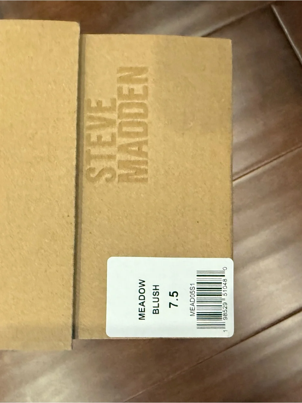 Steve Madden Mauve Pink Leather Ballet Flats